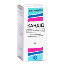 Кандид пор. 1% фл 30г