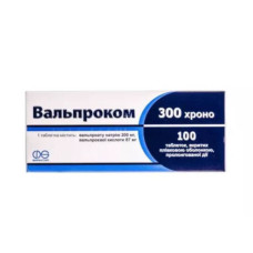 Вальпроком 300 хроно табл. 300мг N100
