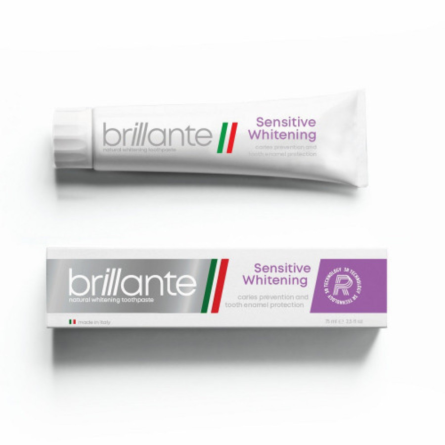 З/п Brillante Sensitive Whitening 75мл пр. карієсу