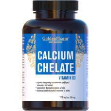 Кальцій хелат віт. Д Golden Pharm капсули №120