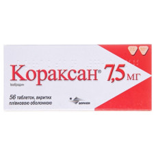 Кораксан табл. 7,5мг №56