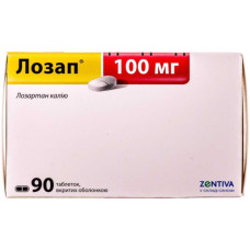Лозап табл. 100мг №90