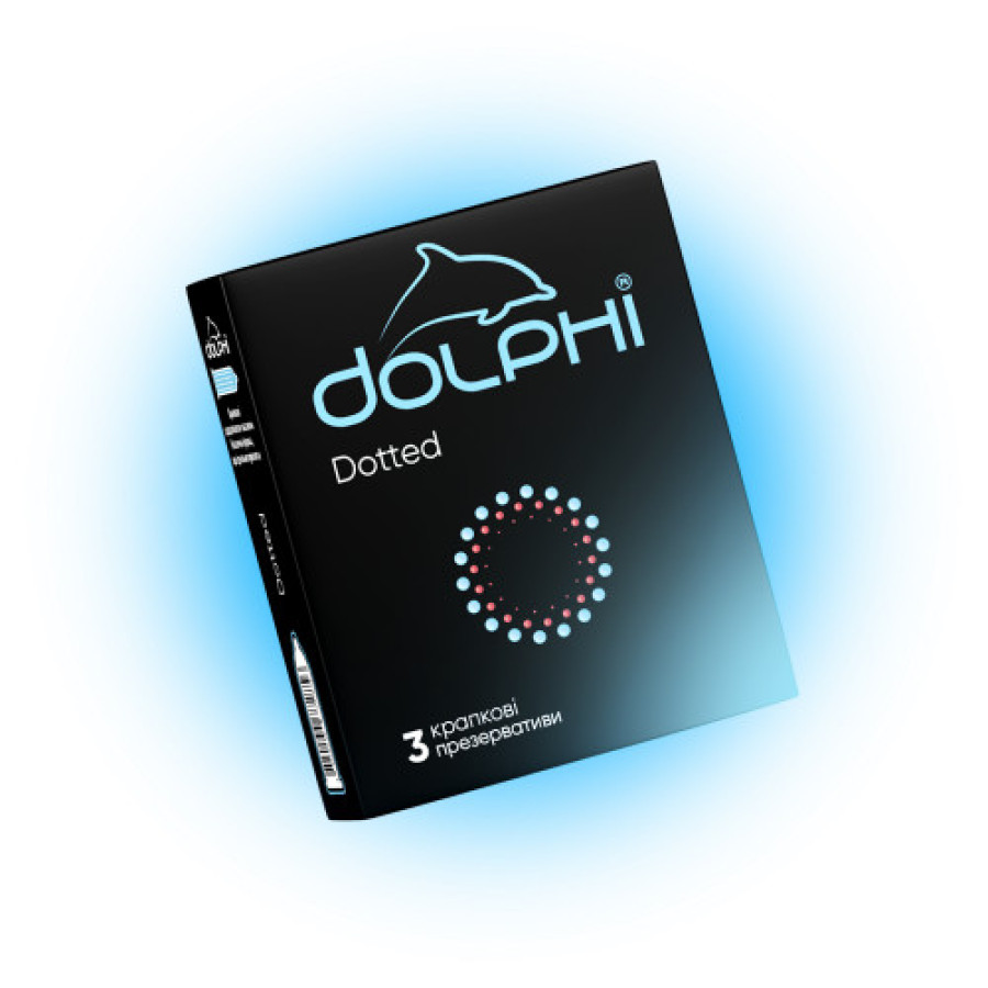 Пр. Dolphi Black №3 Super hot з ребрами разігріваючі