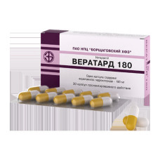Вератард капс. 0,18 №30