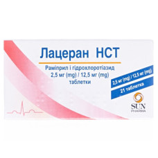 Лацеран нст таб2.5мг/12.5мг №21