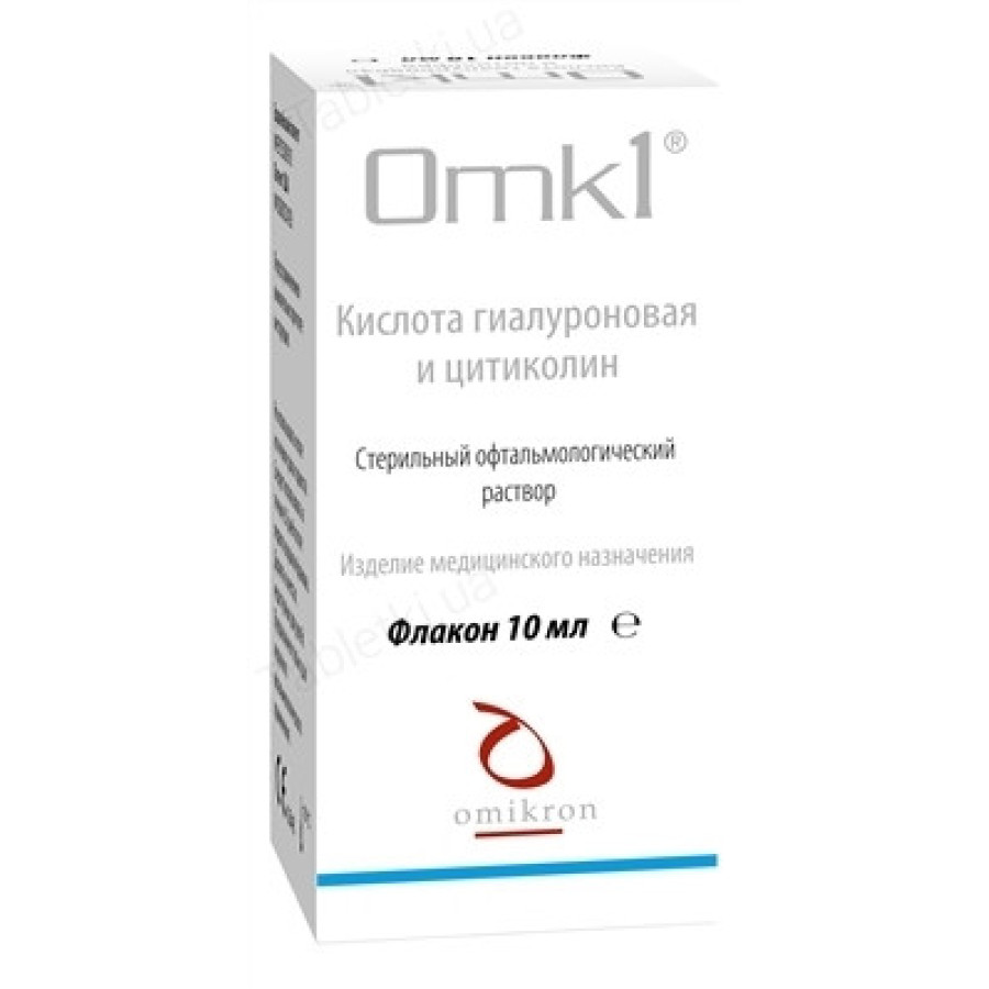 Омк 1 краплі очні 10мл №1