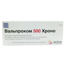 Вальпроком 500 Хроно табл. 500мг №60