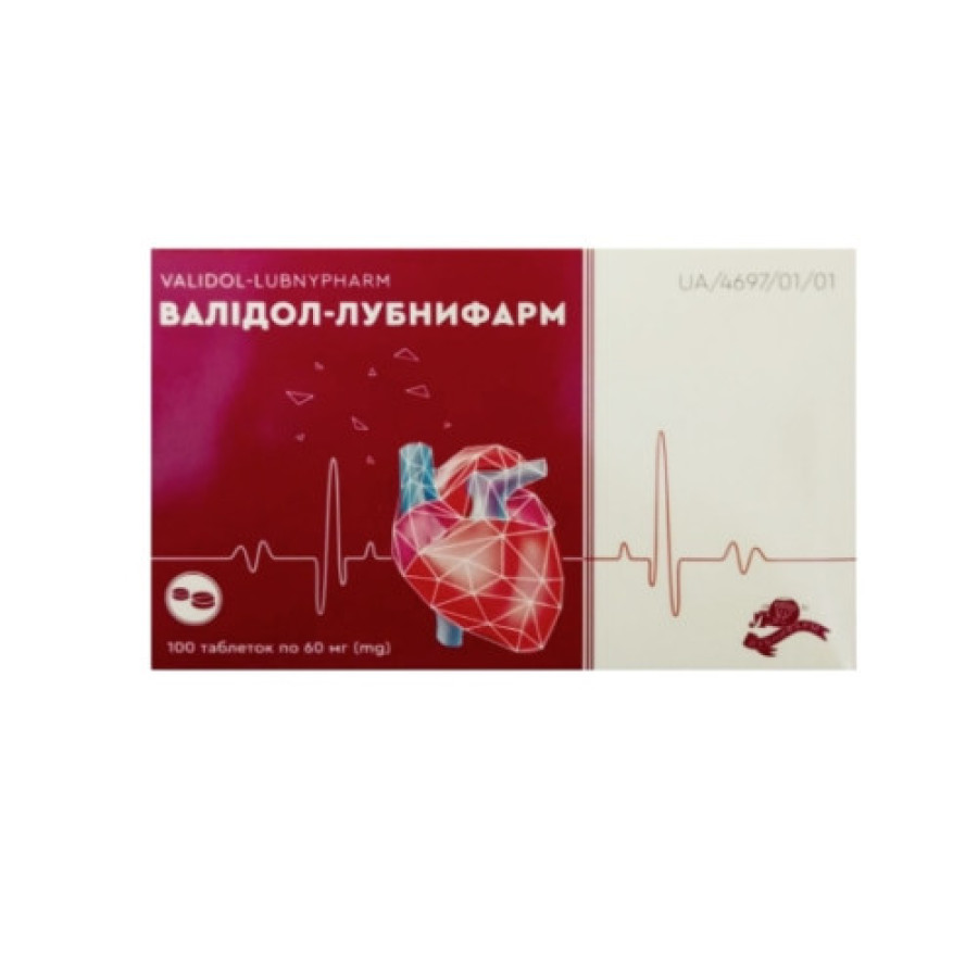 Валідол табл. контурн. ячейк.уп. 0,06г №100