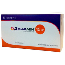 Джакаві табл по 15мг №56