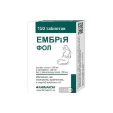ЕМБРіЯ ФОЛ таблетки по 0.1 г №150