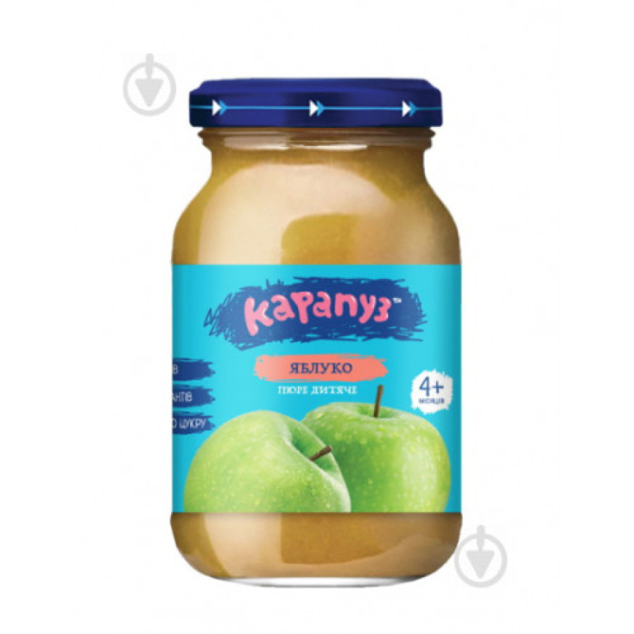 Карапуз пюре яблуко 170 г