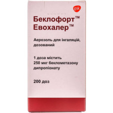 Беклофорт Евохалер аер.250мкг/доза 200д