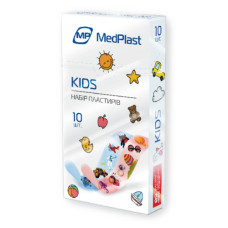Пласт. набір першої мед.доп МР MEDPLAST KIDS 10шт