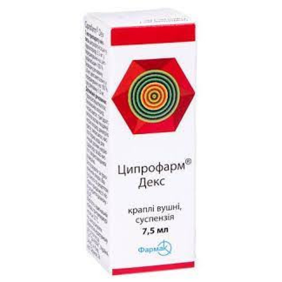 Ципрофарм Декс краплі очні/вушні 7,5мл