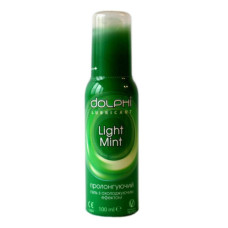 Гель смазка Dolphi Light Mint пролонг 30мл