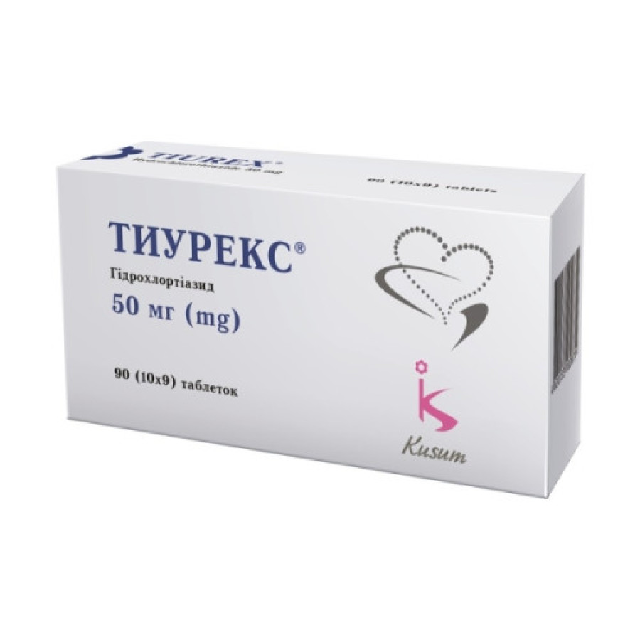 Тиурекс табл. 50мг №90