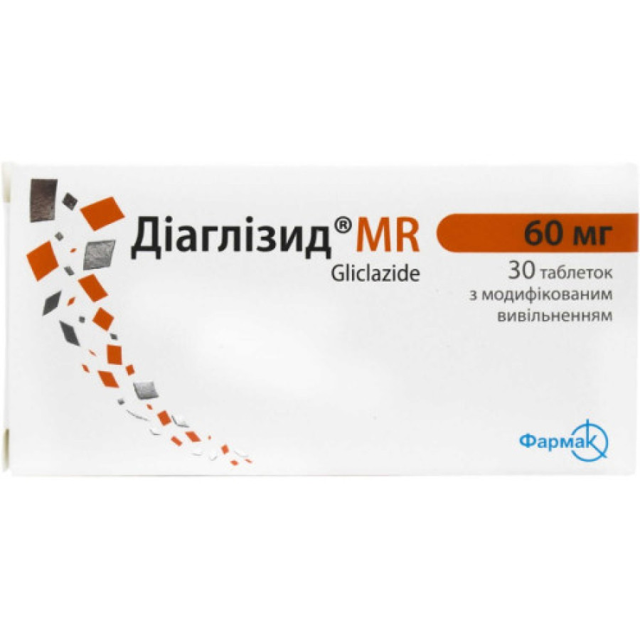 Діаглізид МR табл. 60мг №30