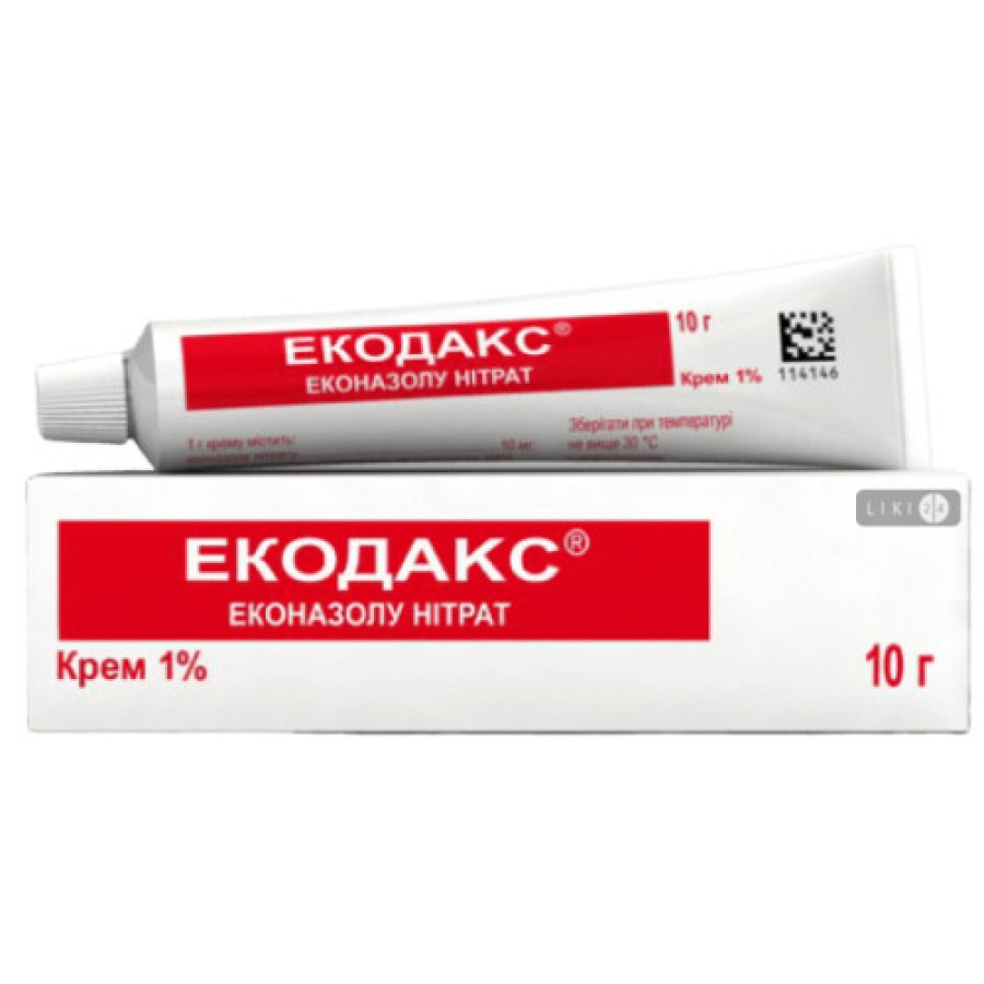 Екодакс крем 1% 10г