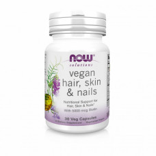 Вітаміни VEGAN HAIR, SKIN & NAILS капс №30