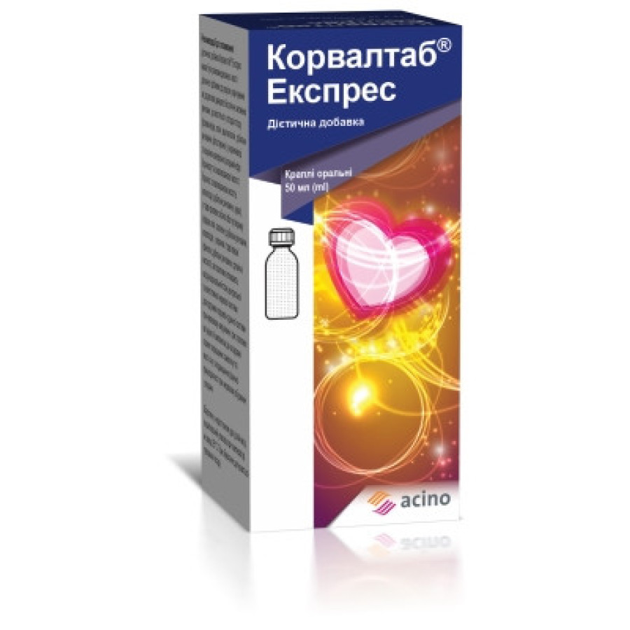 Корвалтаб експрес крап. фл. 50мл