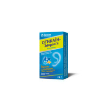 Отікаїн краплі вушні р-н 16г