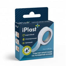 Пласт iPlast хірург. полім.осн. 5 м х 1,25 см