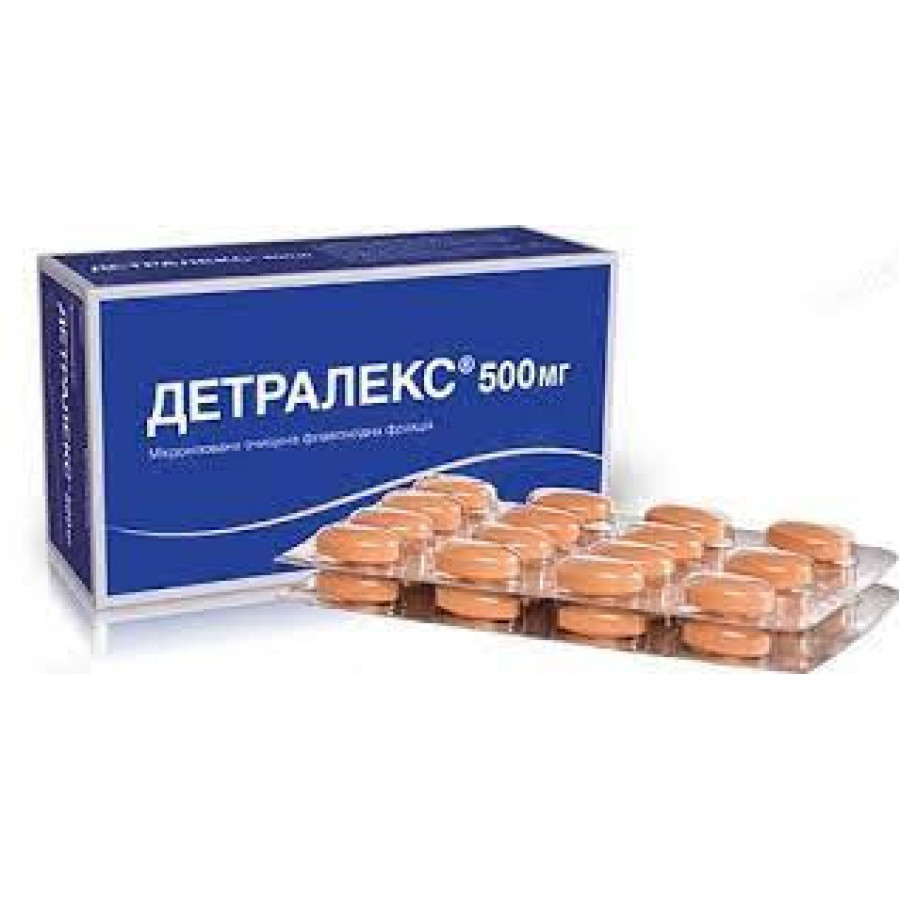 Детралекс табл. 500мг №60