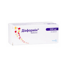 Діаформін табл. 500мг №60